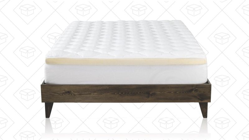 Mattress Pad with Fitted Skirt | $92 - $127 | Amazon | After $20 off coupon